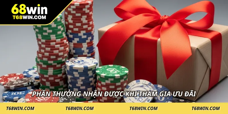 Phần thưởng nhận được khi tham gia ưu đãi
